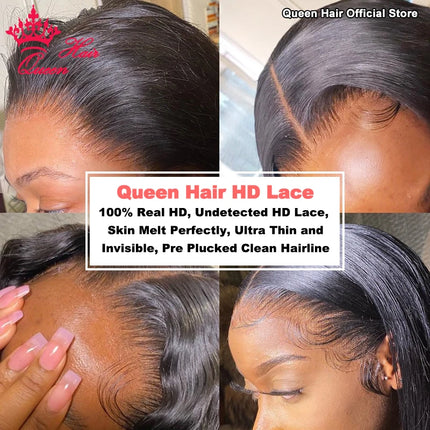 HD Lace Kinky Straight Frontal 13x4 13x6 6x6 5x5 4x4 2x6 Closure Virgin Hair 100% Human Raw Hair Pre Plucked Queen Hair