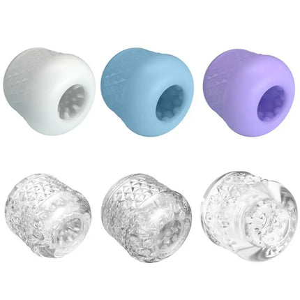 1Pcs Male Pocket Stroker Cup Portable Soft Silicone Masturbator With Inner Nipple Granule Texture Discreet Personal Pleasure Toy