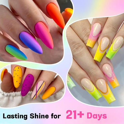 10pcs 10ml Gel Nail Polish Set HEMA TPO Free Red Coffee Brown Semi Permanent Soak Off UV Gel Varnish For Winter Nail Supplies