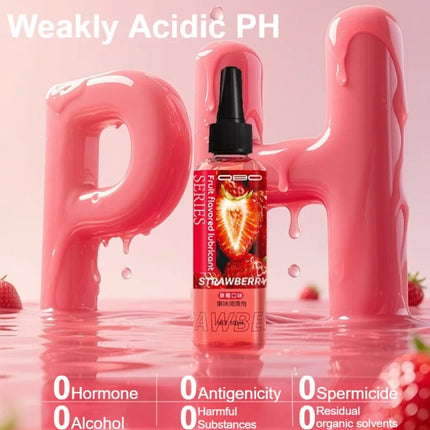 100ml Lickable Fruit-flavored Lubricating Oil for Adult Sex Water-Based Lubricating Fluid Wash-Free Lubricant Couple Sexual Lube