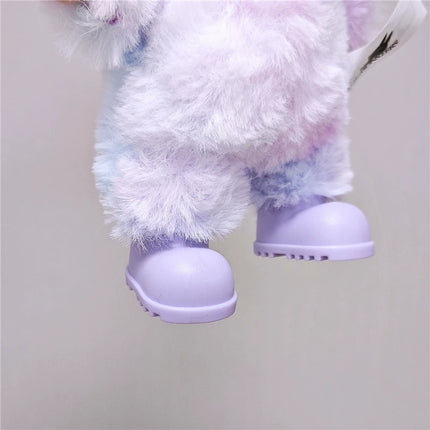 For Labubu Doll 15 17cm Outfit Clothing Cartoon Disney Mickey Minnie Mouse Zootopia Judy and Nick Stitch Goofy Cosplay Clothes ﻿