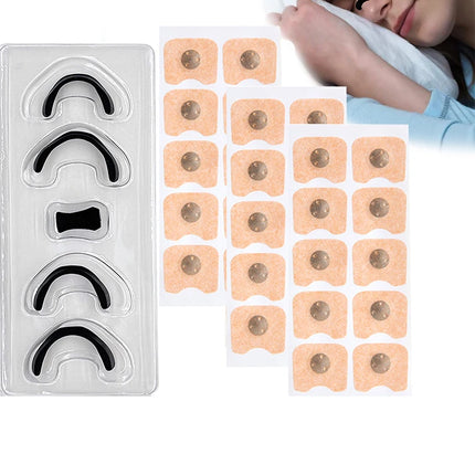 Nasal Breathing Dilators Starter Kits, Anti-snoring Nasal Strips, Magnetic Nose Strips, Increase Sports Air, Improve Sleeping