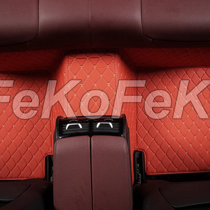 Custom Car Floor Mats For VW Polo Polo-Plus Polo-GTI Auto Carpets Foot Coche Accessorie