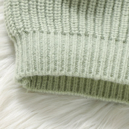 Newborn Baby Sweaters Pullovers Autumn Winter Hedgehog Knitted Infant Boy Girl Crew Neck Long Sleeve Jumpers Tops Children Coats