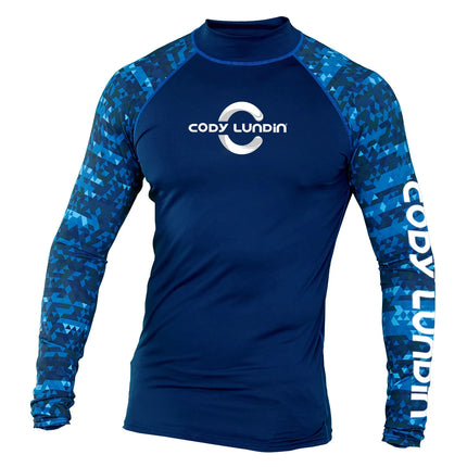 Surfing Swimming Diving T-Shirts Tight Long Sleeve Rash Guard Swimwear Men's UV Protection Surf Clothing Beach Floatsuit Tops