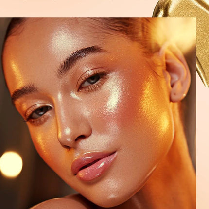 Body Shimmer Oil Liquid Highlighter Long Lasting Sequin Illuminating Moisturizing Highlight Facial Contour Brightening Makeup