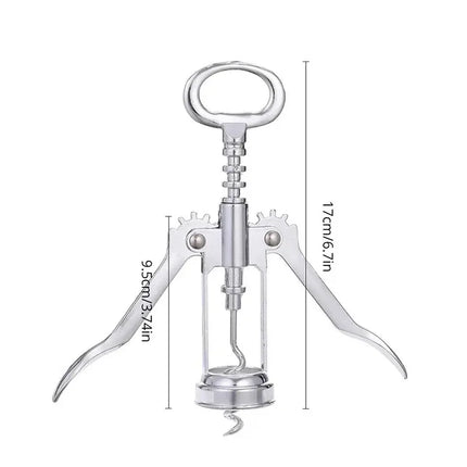 Red Wine Bottle Opener Beer Driver SteelWine Corkscrew Wine Opener Multifunctional Stainless Corkscrew Kitchen Supplies