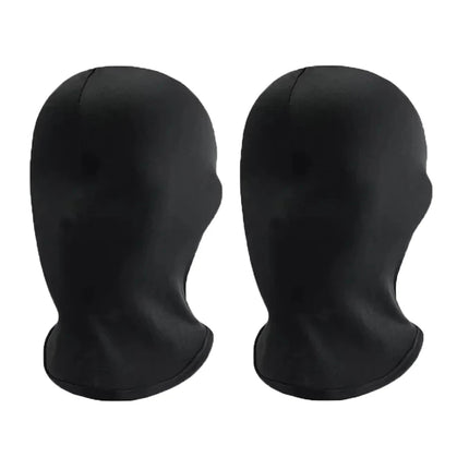 Non Hole Full Face Mask All-round Protection Wind-Protection Balaclava Hat Breathable High Elasticity Headgear for Men and Women