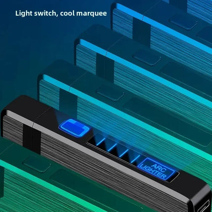 Rechargeable Plasma Dual Arc Lighter for Smokers Electric Encendedores Eléctrico Lighter Rechargeable Type C Type