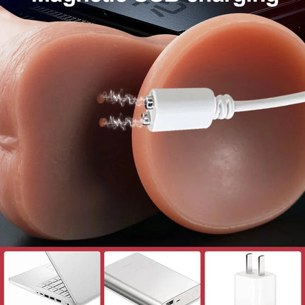 Realistic Big Glans Dildo Soft Silicone Huge Dick Strong Man Penis with Suction Cup Anal Vaginal Masturbators Sex Cock Adult 18+
