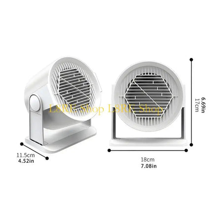 L8RE Space Heater for Indoor Use Portable Electric Heater Large Room Heater Desktop Heater Fan for Home Bedroom Office