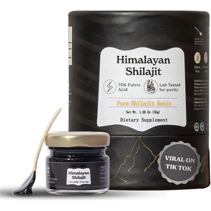 Pure Himalayan Shilajit, Soft Resin, Ortganic & High Nutritional Potency Fulvic Acid, Energy & Immune Support for Men & Women