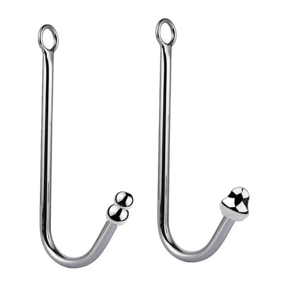 BDSM Erotic Sexy Anal Hook Adult Games Stainless Steel Sex Toys Prostate Massager Anus Dilator Chastity Device for Men and Women
