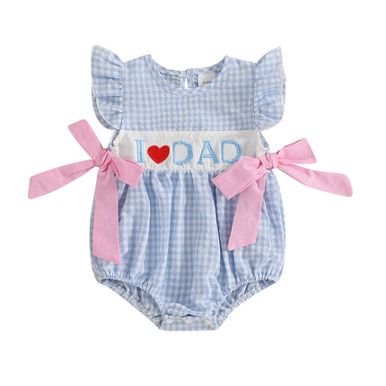 Baby Toddler Girl Bowknot Romper Doll Collar Sleeveless Bodysuit Cute Summer Infant Clothes 2026 New