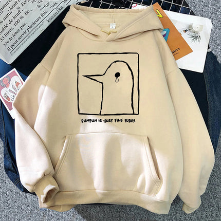 Goodnight Punpun Hoodie Women Harajuku Graphic Kawaii Hoodies Unisex Anime Manga Cartoon Oyasumi Punpun Pullover Sweatshirts