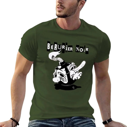 Berurier Noir T-Shirt baggy shirts sweat boys animal print big and tall t shirts for men