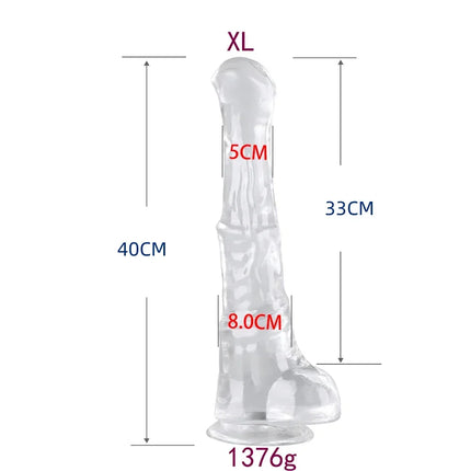 Horse Animal Simulation Dildos With Strong Suction Cup Soft Anal Plugs Fake Monster Penis Huge Manual Vibrator Sex Toys For Gays