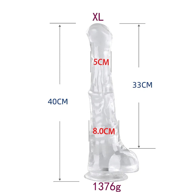 Horse Animal Simulation Dildos With Strong Suction Cup Soft Anal Plugs Fake Monster Penis Huge Manual Vibrator Sex Toys For Gays