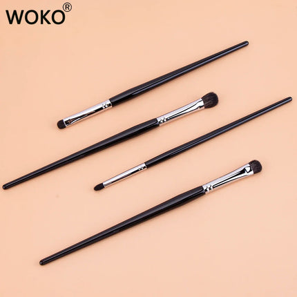 Natural Goat Hair Pro Eyeshadow Brush Allover Smudge Blending Brush Copper Tube Professional Makeup Brushes Beauty Tools