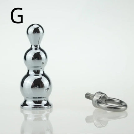 Exotic Accessories Metal Anal Plug With Pull Ring Adult Sex Products Anus Dilator Ass Stuff Tail Bdsm Erotic Games Novel Toys