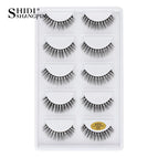 5pairs-3D-X04 / mink eyelashes