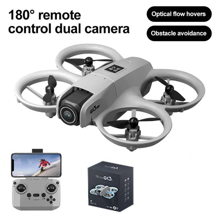 New cross-border GT3-mini drone aerial photography HD obstacle avoidance traverser dual camera light mini aircraft toy