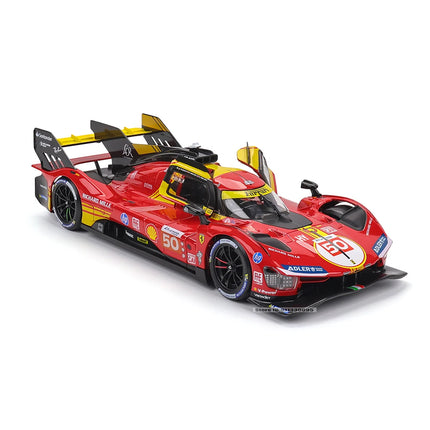 Bburago 1:24  2024 Ferrari 499P LMH FORMULA RACING 250GTO FXXK 458 Alloy Luxury Vehicle Diecast Cars Model Toy Collection Gift