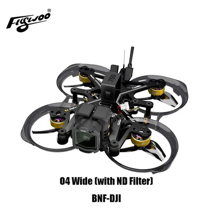 Flylens 75 HD O4 Wide 2S Whoop FPV Drone - High Definition Drone for Racing And Action Sports