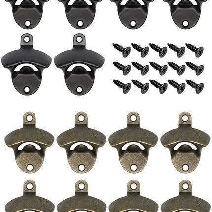 Alloy Wall Mount Beer Opener Kitchen Bar Bottle Opener