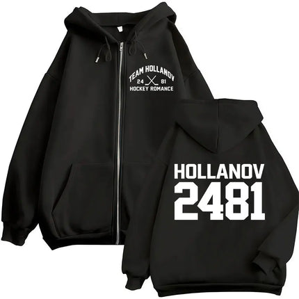 Heated Rivalry Ilya Rozanov 81 Boston Raiders Merch Zipper Hoodies Men's Women Clothing Fashion Zip Up Sweatshirts Jackets Coats