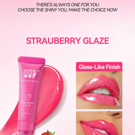 Fruit-flavored Enhancing Complexion Lip Serum, Hydrates and Moisturizes, Does Not Stick To The Cup, Convenient for Daily Use
