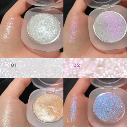 Diamond Glitter Mashed Potatoes Highlighter Diamond Highlighter Makeup Gel Face and Body Brighten Glitter Natural Contour Makeup