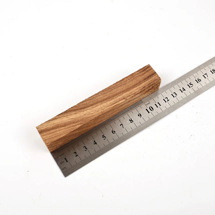 Unfinished Wood Blocks 120x20x20mm - Pen Turning Blanks, Knife Handle Material, DIY Wood Carving for Tool Parts or Wholesale