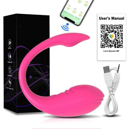 APP Bluetooth Control Clitoris Vibrator for Women Clitoral Stimulator Female G Spot Wearable Love Egg Adult Vibrating Sex Toy
