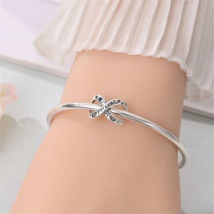 Original 925 Sterling Silver Charms Beads Cute Mushroom Unicorn Love Wings Pearl Charm for Bracelet Pendant Woman Girl Jewelry