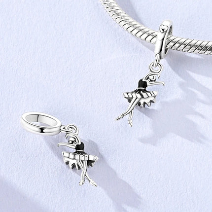 925 Sterling Silver Charms Mother Girl Boy Family Life Pendant Beads Fit Original Bracelet Necklace Diy Charm Women's Party Gift