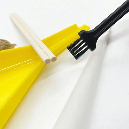 Pre Rolled Cones Loader Funnel Tool Set Including 1pcs Cone Loader, 1pcs Cleaning Brush And 1pcs Pressing Rod Tobacco Loader