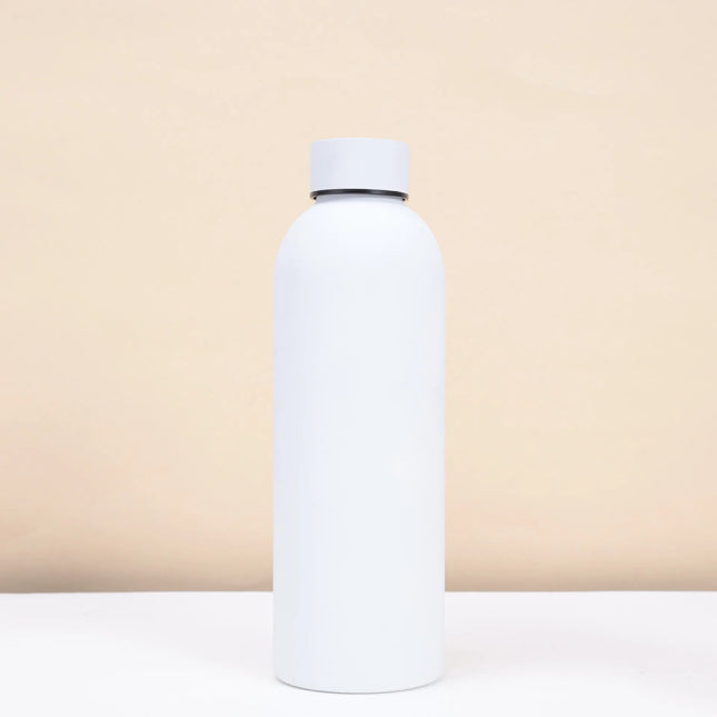 Custom Logo Name Thermos Large Vacuum Flask Stainless Steel Portable Thermos Bottle Outdoor Sports Water Bottle Travel Mug 500ml