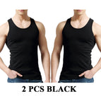 BLACK 2PCS / XXXL
