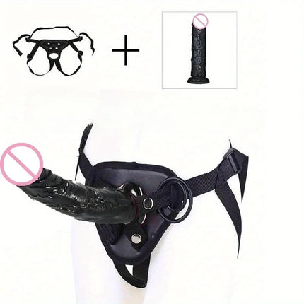 Adult Supplies Sex Toy Wearable Dildo Realistic Sex Toy For Lesbian Women Couples Dildo Strap On Penis Suction Cup Anal Plug