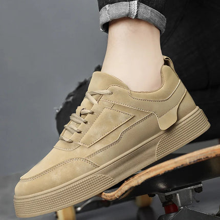 Men's Casual Sneakers: 2026 Spring & Autumn New Styles, Teenagers' Street Skate Shoes, Outdoor Sports Basketball Shoes