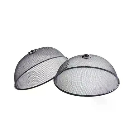 Mesh Food Cover Protective Round Shape Dish Lid Household Anti-Flying Vegetable Fruit Display Holder For Outdoors