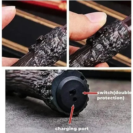 Cosplay Electronic Fire Flasher Magic Wands Magic Trick Professional Flame Lighter Device Props Magicians Accessories Magia Game