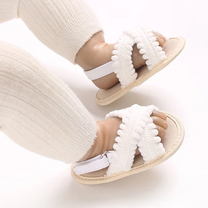 Baby Boys Girls Summer Sandals 0-12 Months First Walkers Soft Sole Breathable Casual Comfortable