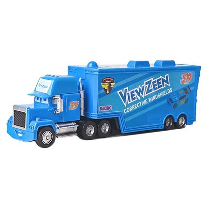 Lot lorry racing model Cars 2 3 Toy Car Lightning Mack Uncle Dinoco cruz ramirez Chick Hicks King Racer Collect Alloy Truck Gift