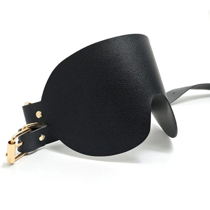 Female Products SM Erotic Toys Eye Mask Couple Flirting Love Leather Sexy Mask Training Sex Passion Temptation Toy