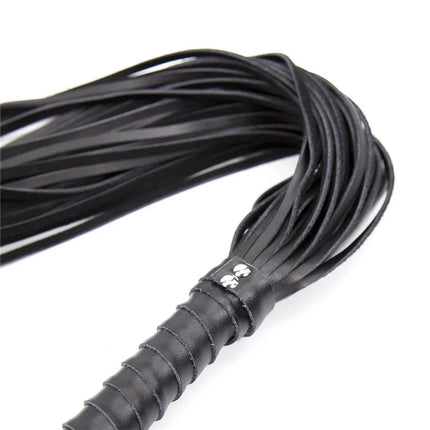 Genuine leather Spanking Adult Game Sexy Bondage Flogger Flirting Slap Exotic Accessories Sex Game Whip Tassel Sexual Toys
