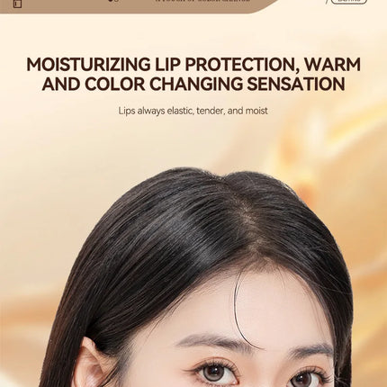 GECOMO Black Magic Lipstick - Moisturizing Gloss, Long-Lasting, Temp-Sensitive Color Change, Lip Hydration,Korean makeup