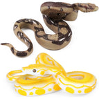 2PCS Brown Yellow / One Size