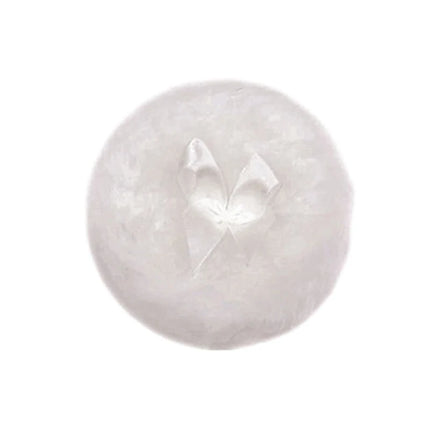 Professional Plush Bowknot round Makeup Sponge Soft Fluffy Loose Powder Puff Cute Foundation Cosmetic Beauty Tool